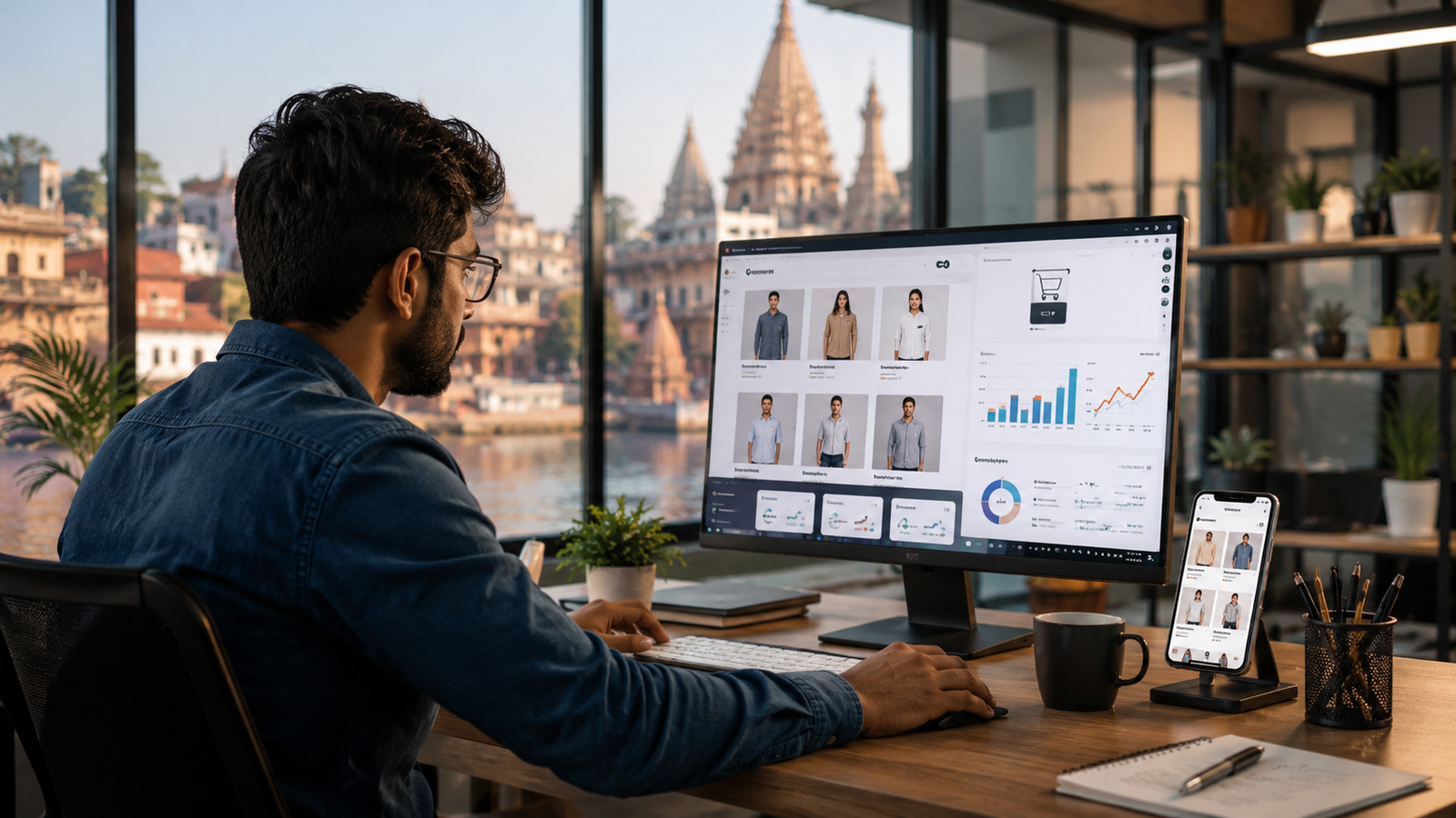 Ecommerce website design in Varanasi for online businesses